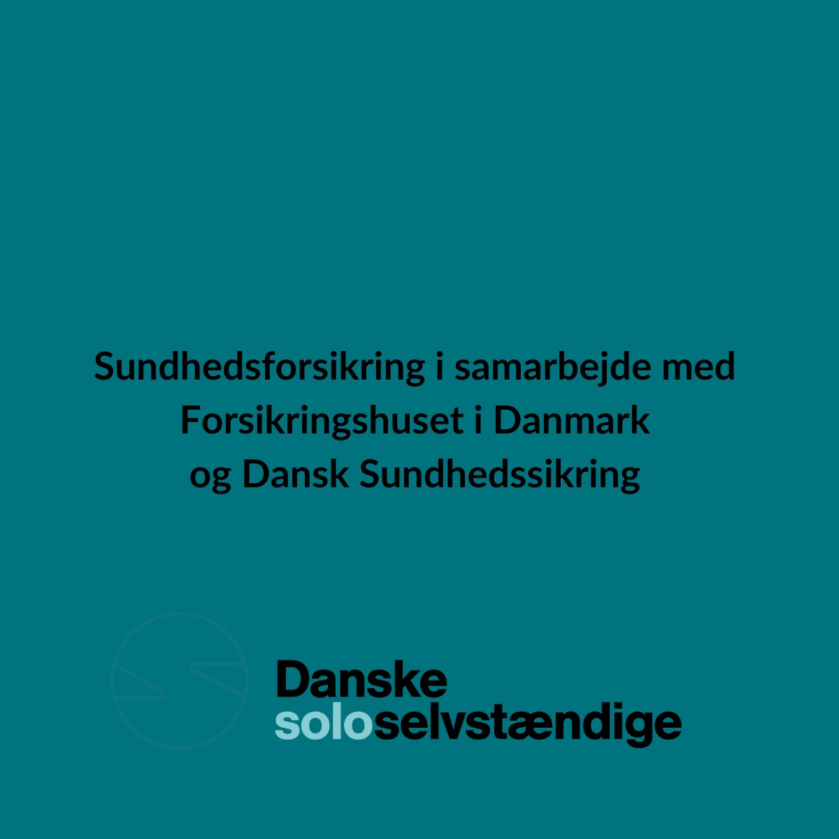 Sundhedsforsikring - betal hver måned